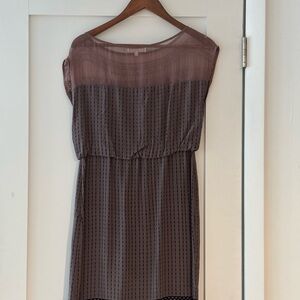 San & Soni silk dress.